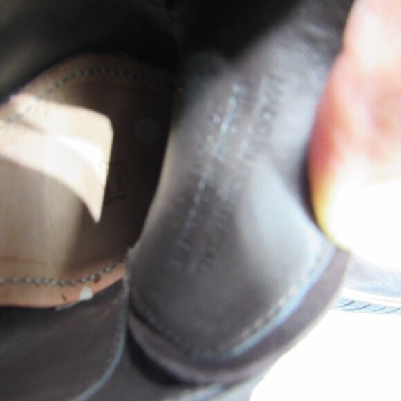 n.d.c. Oxford Womens Size 8 Made by hand Brown Leather Lace Up Shoes 38.5 Boho - Picture 9 of 9